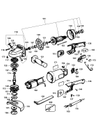 DEWALT Ersatzteile WINKELSCHLEIFER DW831 Typ: 4 QS
