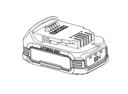 DEWALT Ersatzteile BATTERIE DCBP034G Typ: 1 XJ