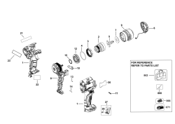 DEWALT Ersatzteile SCHLAGSCHRAUBENSCHL. DCF901B Typ: 1 QU