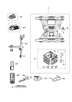 DEWALT Ersatzteile ROTATIONSLASER DCE080D1GS Typ: 1 QW