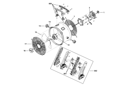 DEWALT Ersatzteile LÜFTER BOX DXF1645A Typ: 1 QS