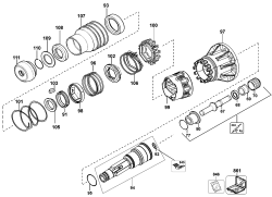 DEWALT Ersatzteile MEISSELHAMMER D25951K Typ: 1 QU