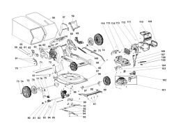 DEWALT Ersatzteile AKKU-RASEMMÄHER DCMWSP256U2 Typ: 1 QU