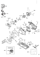 DEWALT Ersatzteile AKKU HANDKREISSÄGE DCS391 Typ: 11 QW