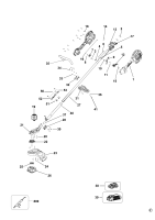 DEWALT Ersatzteile RASENTRIMMER DCM561P1S Typ: 1 QW