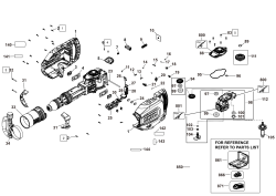 DEWALT Ersatzteile MEISSELHAMMER DCH911Z2 Typ: 1 QU