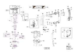 DEWALT Ersatzteile MEISSELHAMMER D25831K Typ: 3 QS