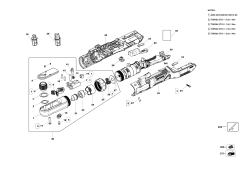 DEWALT Ersatzteile RATSCHE DCF510N Typ: 1 XJ