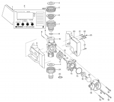 Ersatzteile GARDENA Bewässerungscomputer C 1060 profi/solar 1833