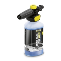 KÄRCHER Zubehör FJ 10 C Schaumdüse Connect n Clean im Set mit Autoshampoo 3-in-1, 1 l
