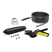 KÄRCHER Zubehör PC 20 Dachrinnen- und Rohrreinigungsset (20 m)