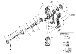 DEWALT Ersatzteile SCHLAGSCHRAUBER DCF860NT Typ: 1 XJ