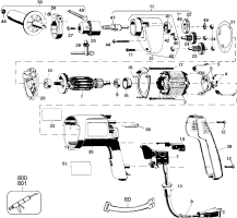 DEWALT Ersatzteile BOHRER DW111 Typ: 1 QU
