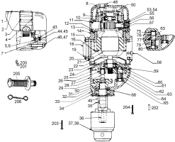 DEWALT Ersatzteile MAG. BOHRERPRESSE DW156 Typ: 1 QU