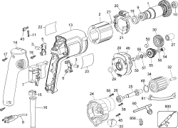 DEWALT Ersatzteile BOHRER DW221 Typ: 1 QU