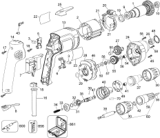 DEWALT Ersatzteile DW260K Typ: 2 QU