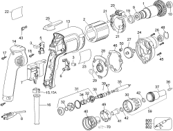 DEWALT Ersatzteile SCHRAUBENDR.-BOHRER DW274 Typ: 2 QU