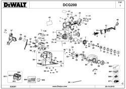 DEWALT Ersatzteile DCG200 Typ: 1 QW