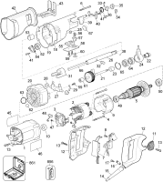 DEWALT Ersatzteile SÄBELSÄGE DW309K Typ: 1 QU