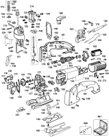 DEWALT Ersatzteile STICHSÄGE DW321 Typ: 1 QU