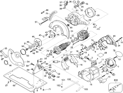 DEWALT Ersatzteile DW389-AU Typ: 1 QU
