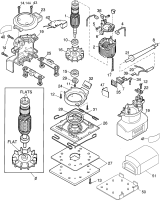 DEWALT Ersatzteile DW411-46 Typ: 1 QU