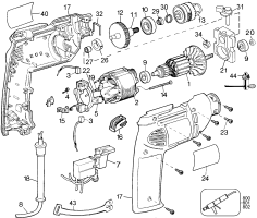 DEWALT Ersatzteile DW501-35 Typ: 1 QU