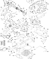 DEWALT Ersatzteile GEHRUNGSSÄGE DW708 Typ: 2 QS