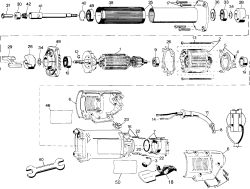 DEWALT Ersatzteile FORMSCHLEIFER DW887 Typ: 2 QU