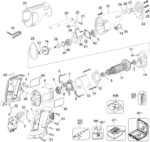 DEWALT Ersatzteile DW937 Typ: 1 QU