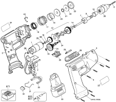 DEWALT Ersatzteile DW944K Typ: 2 QU
