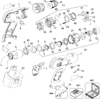 DEWALT Ersatzteile DW952B Typ: 4 QU