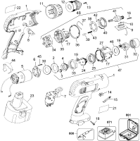DEWALT Ersatzteile DW954K-2 Typ: 2 QU