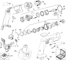 DEWALT Ersatzteile DW971K-2 Typ: 1 QU