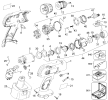 DEWALT Ersatzteile DW972B Typ: 3 QU