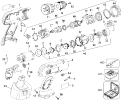 DEWALT Ersatzteile DW974K-2 Typ: 3 QU
