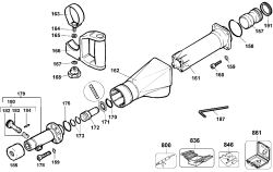 DEWALT Ersatzteile MEISSELHAMMER DW558K Typ: 100 QU