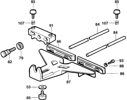DEWALT Ersatzteile PARALLELANSCHLAG DW6912 Typ: 1 QU