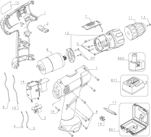 DEWALT Ersatzteile DW926K2 Typ: 1 QW