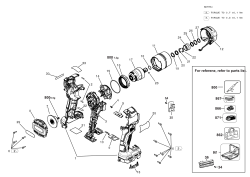 DEWALT Ersatzteile SCHLAGSCHRAUBER DCF870N Typ: 1 XJ