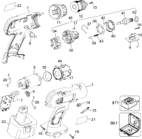 DEWALT Ersatzteile DW990K-2 Typ: 4 QU