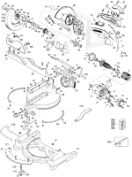 DEWALT Ersatzteile GEHRUNGSSÄGE DW705 Typ: 6 QU