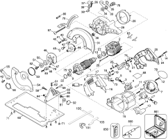 DEWALT Ersatzteile DW359 Typ: 3 QU