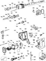 DEWALT Ersatzteile DREHHAMMER DW565K Typ: 1 QU