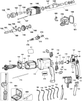 DEWALT Ersatzteile DREHHAMMER DW562 Typ: 1 QU