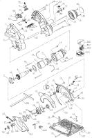 DEWALT Ersatzteile AKKU HANDKREISSÄGE MHA24K Typ: 1 QW