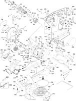 DEWALT Ersatzteile GEHRUNGSSÄGE DW708 Typ: 3 QS