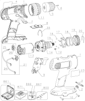 DEWALT Ersatzteile DW927K2 Typ: 1 QU