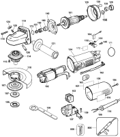DEWALT Ersatzteile DW827 Typ: 1 QU