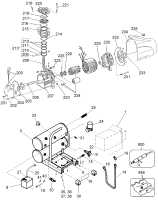 DEWALT Ersatzteile KOMPRESSOR D55151 Typ: 1 QU